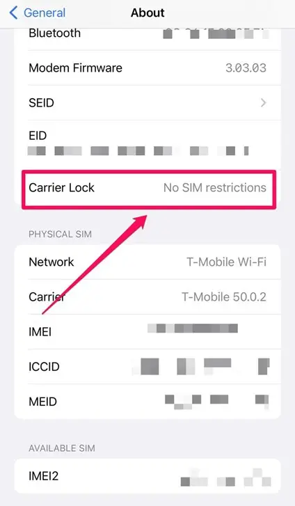 check your Android phone is unlocked with Verizon - Whoop Mobile